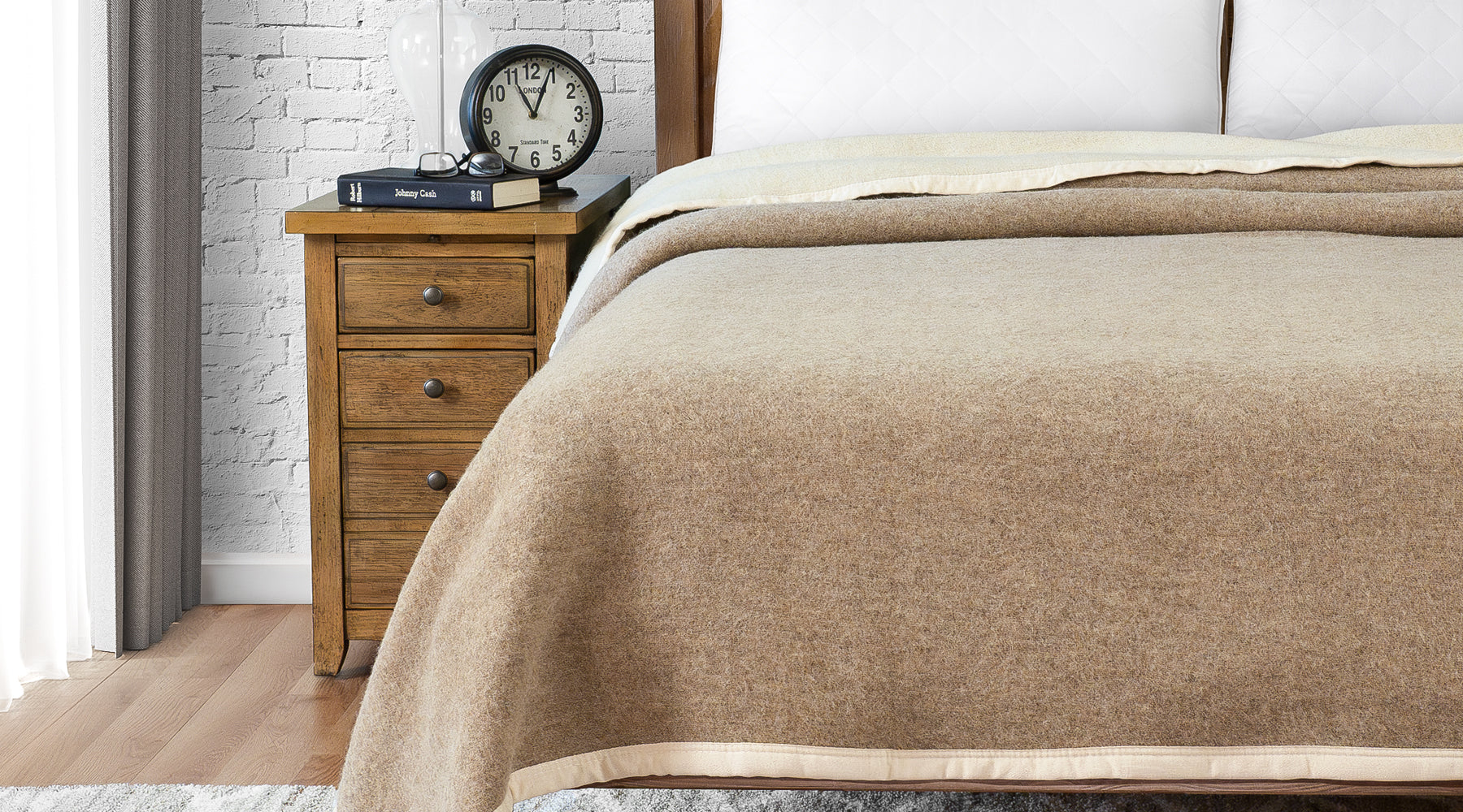 500 GSM Heavyweight Undyed All-Natural 100% Wool Blanket - Coming in December