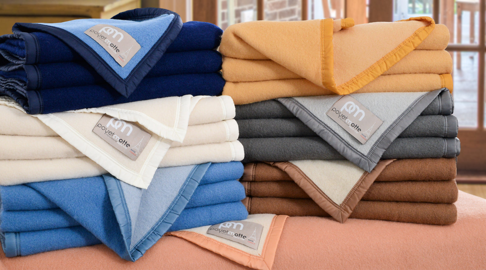 500 GSM Reversible Heavyweight 100% Wool Blanket