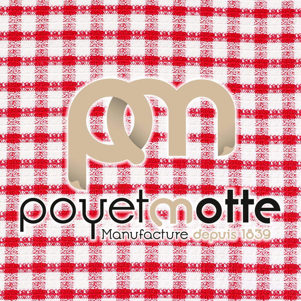 Poyet Motte Timex Professional Chefs Towels (Pack of 4) Red